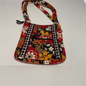 Floral Quilted Crossbody Bag